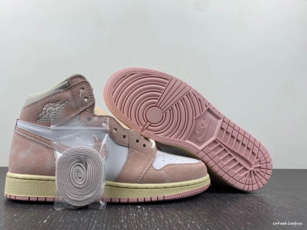 FD2596-600 (Women's) 1 OG Pink Jordan Air Washed High Retro 0908